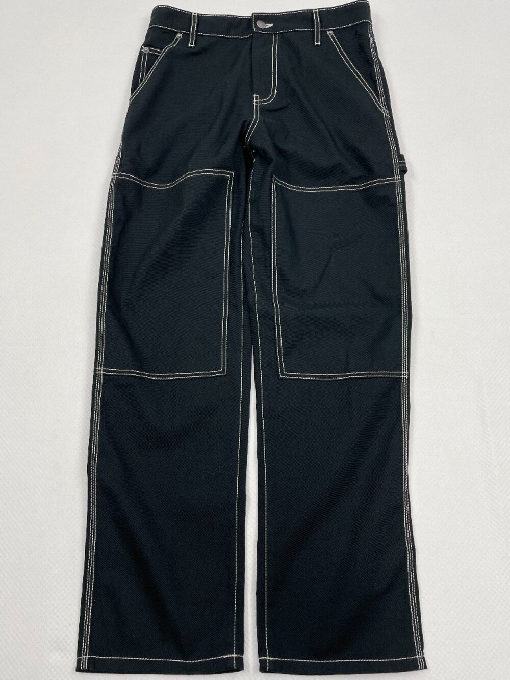 Coach Black Double Knee Panel Cargo Carpenter Pants Jeans Men's 30 Fits 32x32